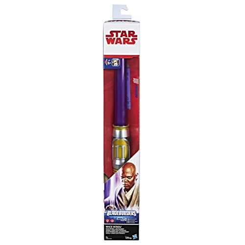Hasbro Star Wars C1569ES1 E3 RP Mace Windu Purple Lightsaber – Bild 3