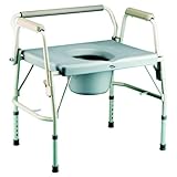 Bariatric Drop-Arm Commode