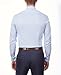 Calvin Klein Men's Thermal Stretch Xtreme Slim Fit Stripe Dress Shirt, Blue Frost, 15