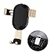 Walless Car Phone Holder, Air Vent Car Mount, One-Handed Performance Compatible for iPhone 7/7plus 6 6s, Samsung Galaxy S7 S6 & Other Smartphone (Golden)