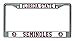 NCAA Florida State Seminoles Chrome License Plate Frame