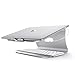 Laptop Stand - Bestand Aluminum Cooling MacBook Stand: [Update Version] Stand, Holder for Apple MacBook Air, MacBook Pro, All Notebooks, Sliver (Patented)