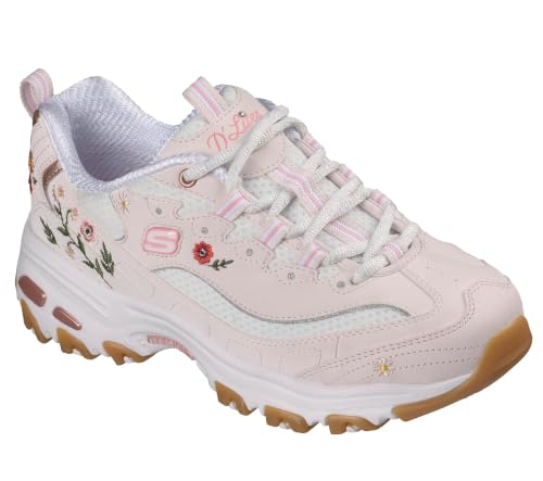 Skechers D'Lites Spring Bloom-PNK-6W Pink at Amazon