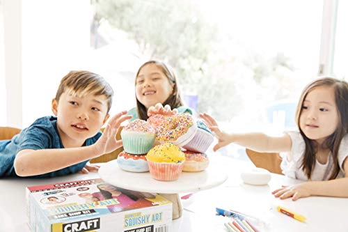 Craft City Karina Garcia DIY Kit for Squishy Art Bake Shop | Make Your Own Toys | Ages 8+