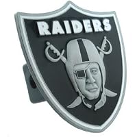Siskiyou Oakland Raiders Large Logo Hitch Cover