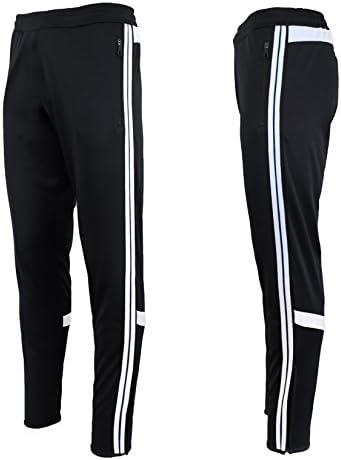 Galaxy by Harvic Mens Athletic Soccer Training Sweat Track Pants