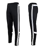 Galaxy by Harvic Mens Athletic Soccer Training Sweat Track Pants