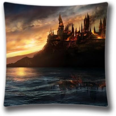 Amazing Spring Decorative Square Pillow Cases Throw Pillow Covers 18X18 inch (Twin Sides) Harry Potter And The Deathly Hallows Cushion Covers For Sofa,Art5541