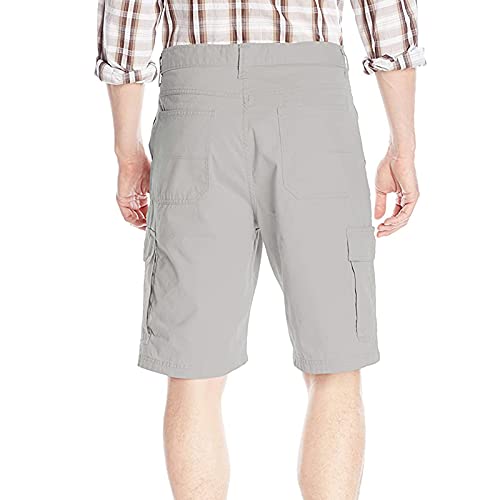 Semoatuc Fitnessbroek zomer heren vintage cargoshorts korte broek flexibele bermuda shorts sportbroek voor vrije tijd… - Image 3