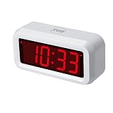 Timegyro Digital Alarm Clock Battery Operated with
