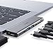 AUKEY USB C Hub MacBook Pro with 4K HDMI, Thunderbolt 3, 2 USB 3.0, USB-C Data Port, SD and MicroSD Card Reader USB Type C Hub Compatible with MacBook Air 2018/2019 and MacBook Pro 2019/2018-2016