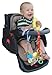 Baby Buddy Secure-a-Toy, Adjustable Pacifier and Teether Strap for Stroller, Highchair, and Car Seat, Navy with Green Stitch, 2 Pack