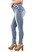 WallFlower Plus Size Basic Legendary Skinny Jeans in Darcy Size:16
