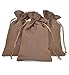 Fantasy Life Suede Fabric Drawstring Bag Small Drawstring Gift Bags Carrying Storage Pouch Wrap for Gift Phone Protection of Power Bank ps Vita Video Audio Players-3pcs