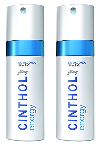 Cinthol Energy Deo Spray, 300ml (Pack of 2)