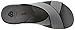 Clarks Women's Arla Elin Slide Sandal, Black/White, 8 M US