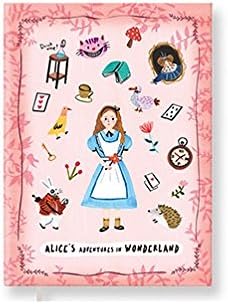 Pureletter 7321 illustration Diary Scheduler Agenda Schedule Notebook Undated Datebook (4.56 x 6.18 x 0.27 ” inches) (Alice)