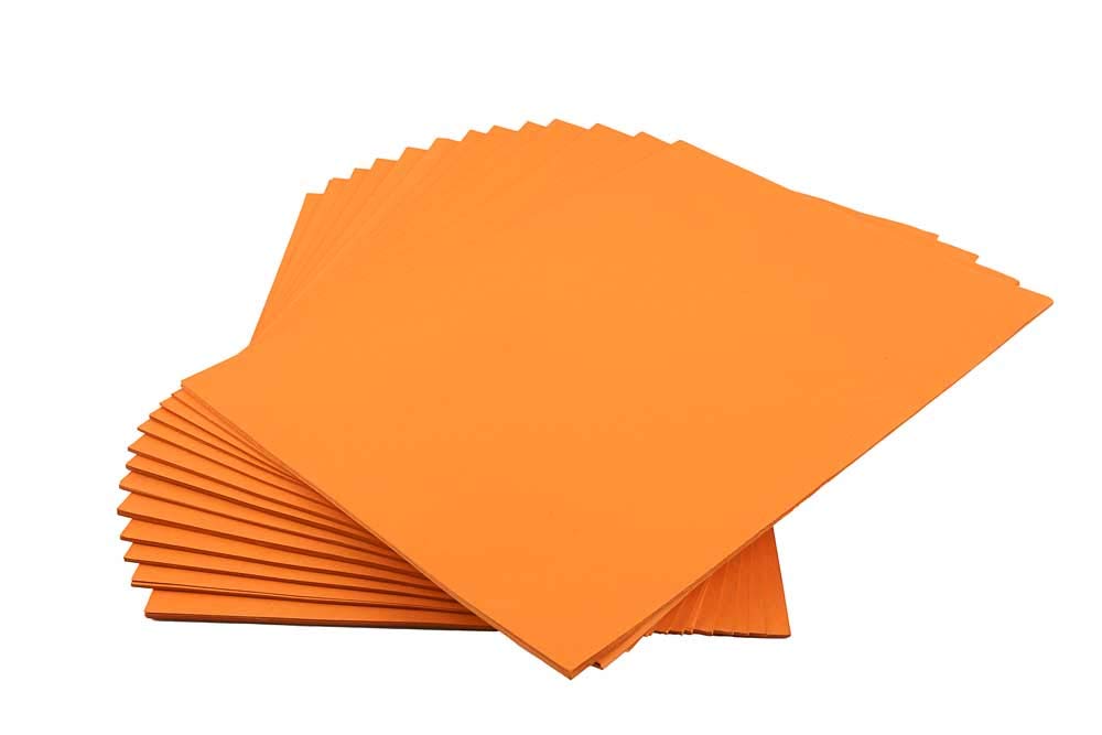 House of Card & Paper A3 160 gsm Card - Orange (Pack of 50 Sheets)