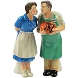 Westland Giftware The Brady Bunch Magnetic Alice and Sam Salt and Pepper Shaker Set, 4-Inch