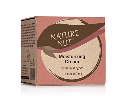 Nature Nut Face Serum + Moisturizing Face Cream - Based on Hyaluronic Acid, Jojoba Oil & Chia Seeds. clinically tested for sensitive skin, rich in Vitamin-E, Omega-3, 6 & 9. for all skin types