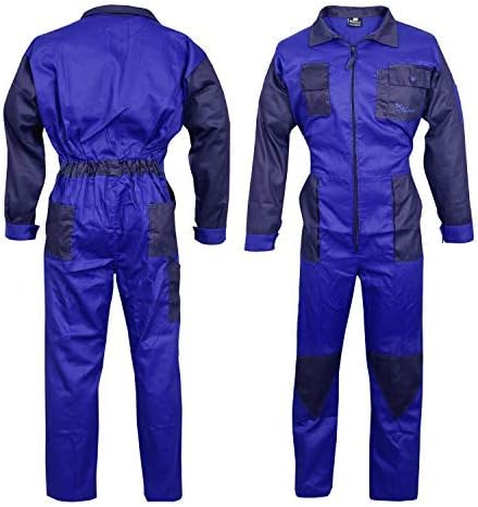 blue mens overalls