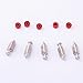 PODOY 5x Carburetor Float Valve Needle Seat Kit For Briggs & Stratton 398188 Carb (5 Pcs)