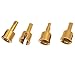 4-Pack Aluminum Diff Outdrives Universal Joint Cup M613 Upgrade Parts for Elcetric Himoto 1/18 E18XBL Spino Buggy E18 E18MTL Mastadon Barren