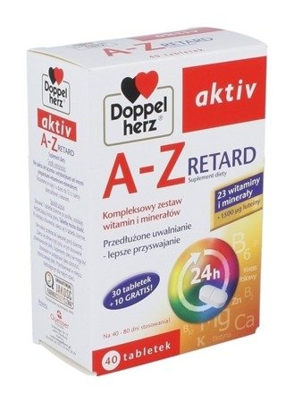 Doppelherz Aktiv AZ Retard Optimal Energy and Resistance 40tabs