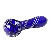 4.4 Inch Hand-Made Travel Pipe (Blue)