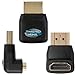 Twisted Veins HDMI 90 Degree, 3-Pack, Right Angle Adapters/Connectors, Supports HDMI 2.0b 4K 60hz HDR