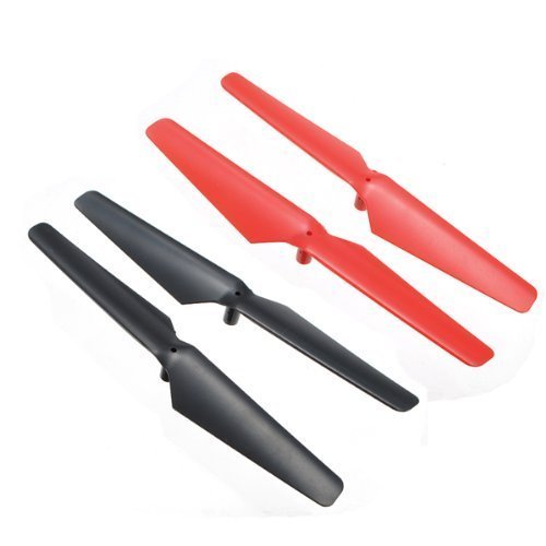 MECO(TM) WLtoys V959 Quadcopter Spare Parts Main Blades V959-02 Red Black A B