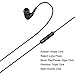 Earbuds, Arrela Wired Earphones in-Ear Headphones with Microphone for Running Workout Gym Blackthumb 1