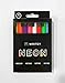 Fine Tip Chalk Markers - 8 Neon Wet Erase Liquid Chalk Markers - Chalk Markers for Blackboard, Chalkboard Signs, Chalk labels - 3mm Chalk Pens, Dry Erase Chalk Markers