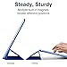 ESR Yippee Trifold Smart Case for iPad Pro 12.9 2017, Lightweight Trifold Stand Case with Auto Sleep/Wake Function, Microfiber Lining, Hard Back Cover for iPad Pro 12.9