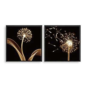 SIGNFORD 2 Piece Framed Canvas Home Artwork Decoration...