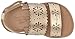 OshKosh B'Gosh Baby-Girl's Aditi Floral Cut-Out Sandal, Gold, 4 M US Toddler