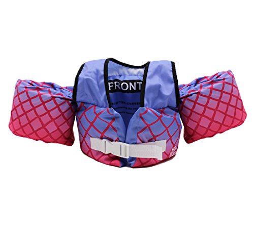 Swimming Float Vest Kids Swim Training Jacket Toddler learn-To-Swim Boys Girls