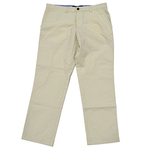Tommy Hilfiger Mens Custom Fit Chinos Pants (Sand Khaki, 34x30)