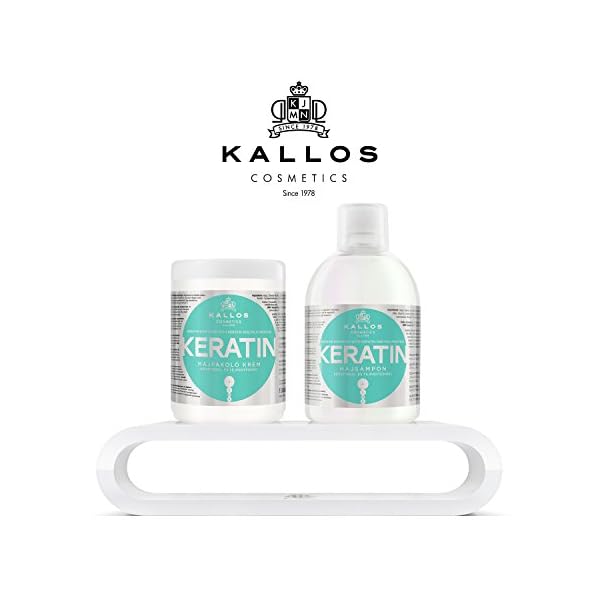 Kallos-Keratin-Hair-Mask-Green-Aquatic-1000ml Kallos Keratin Hair Mask with Keratin & Milk Protein 1000ml
