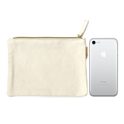 Me Plus Eco Zipper Pouch Stylish Printed, Traveler Organizer, Cosmetic Small Makeup, Students BTS Organization Bag - 22 Pattern options (Softball)