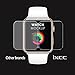 iXCC 38mm Apple Watch Screen Protector 0.3mm [2 Pack] Tempered Glass Screen Protector, Anti-Bubbles, Scratch Resistant [Only Covers The Flat Area]