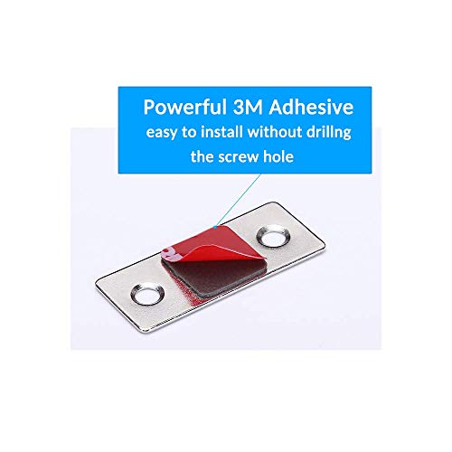 Door Magnet Homello 8 Pack Ultra Thin Cabinet Door Magnetic Catch Drawer Magnet Stainless Steel Magnetic Latch Hardware for Sliding Door Window Kitchen Cupboard Closure Closet Door Closer-Sliver