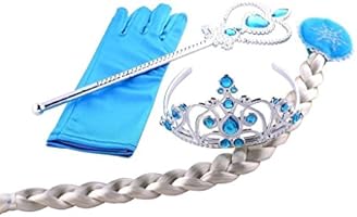 Vicloon - Conjunto con accesorios de Princesa del Hielo para niña, 2-9 años (1722)