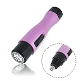 Woman Shaver, Nose Hair Trimmer, Wet/ Dry Cordless Women’s Razor Trimmer Remover Hair Removal Lady Shaver for Nose Ear Face Leg Armpit Arm Bikini Line Body Waterproof[Battery Operated]