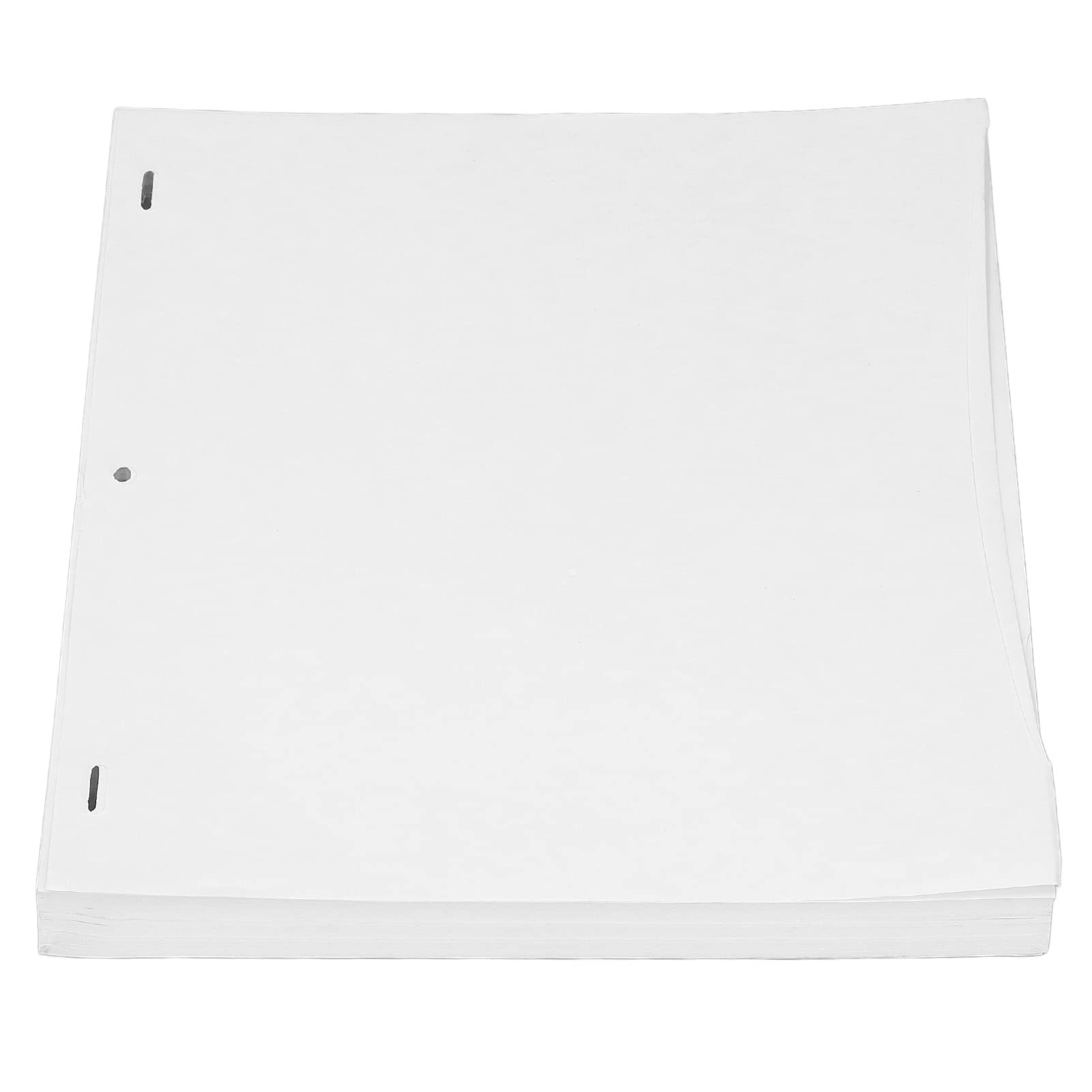 Hztyyier 200 Sheets Drawing Paper Translucent Punched Animation Positioning Paper for Drawing Paper and Sewn Binding