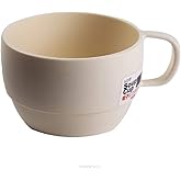Japanese Microwavable Soup Mug Unbreakable for Kids Camping Travel Water Tea Coffee Milk Juice Mug 12 ounce BPA Free Non-Toxi