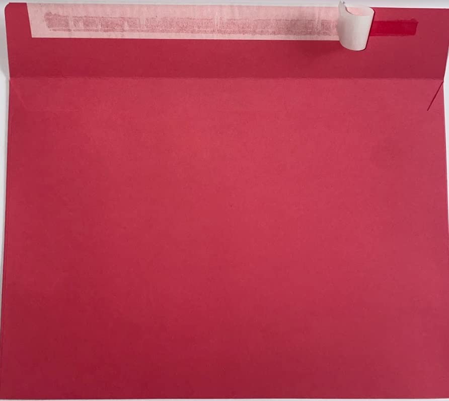 C5 Coloured Envelopes for A5 Greeting Cards Peel and Seal Wallet Envelopes Wedding Invitation Crafts Office 162x229mm- Pack of 20 envelopes (Bright Pink P&S)