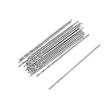 uxcell® 20 Pcs 0.5mm Diameter Straight Shank Metal Spiral Twist Drill Bit