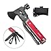 ALVAGO 13 in 1 Camping Survival Hatchet, Gifts for Dad, Camping Tool Kit with Hammer, Pliers, Screwdriver, Saw, Bottle Opener, Axe, Multitool for Outdoor and Car Emergency