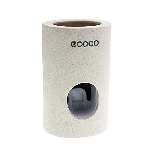 Automatic Toothpaste Dispenser Set with Wall Mounted Kids Hands Free Toothpaste Squeezer For Kids Shower Bathroom Sink. FDA and LFGB Listed. Pack Of 1 (1 Pack)